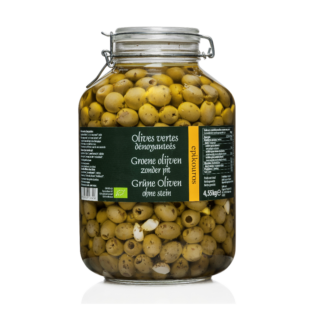 Olives vertes dénoyautées