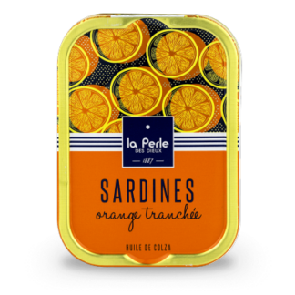 Sardines orange tranchée