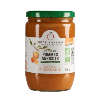 Compote pomme abricot 660g